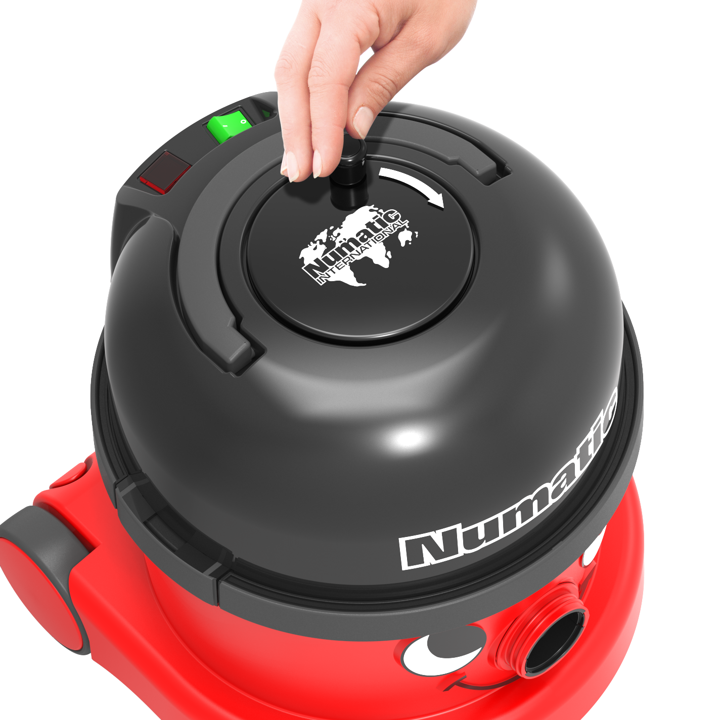 Dale Leisure Numatic Red Vacuum